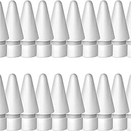 Replacement Tips Compatible with Apple Pencil 1st/2nd Gen, Pencil Nibs for iPad Pro Pencil 2/1 Gen (20-Pack)-7