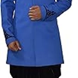 Men's Royal Blue & Velvet Patch with Black Harem-image-38