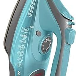 Black+Decker Cordless Steam Iron|350ml,2200W, 2-Yr Warranty|Iron for Clothes,Iron Box,Steam Press,Steam Iron Press with Anti-Drip & Auto Shut Off,Non-Stick Ceramic Sole, 30g/min Steam Output(Green)-image-63