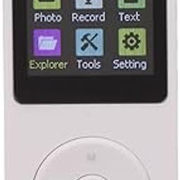 MP4 Player 1.8 Inch LCD Digital Player, Thin MP3 MP4 Player Support 32GMemory Card Portable Digital Player Video for Sports Travel (White)-picture-25