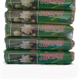 Mogra Wet Dhoop Batti Roll, Natural Scented Incense for Daily Pooja Rituals, 100g Each, Pack of 5-image-30