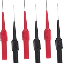 HEALEEP 6pcs Test Probes Precision Wire Piercing Probes for Multimeter Testing for Electrical Repairs and Industrial Applications-picture-32