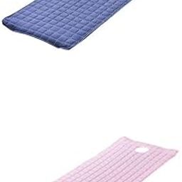UJEAVETTE 2pcs Beauty Salon Massage Bed Mattress Sheet Pad with Face Hole Pink/Blue-image-65