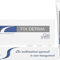 Fixderma Scar gel, Reduces Acne Scars, Surgery Scars, Injury Scars, Burn Scars, Keloid Scars, Scar Diminishing Gel, Scars due to Stretch marks, Suitable for all skin types- 15g-46