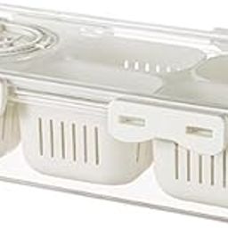 BNF Fridge Organizer Bin 6in1 Refrigerator Food Fresh Box for Garlic Nuts Fruits | Home & Garden | Kitchen, Dining & Bar | Kitchen Storage & Organization | Food Storage Containers'-picture-17