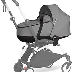 BABYZEN YOYO 0+ Bassinet, Grey - Includes Thick Double Mattress, Ventilated Shell & Canopy - Requires YOYO2 Frame (Sold Separately)-image-23
