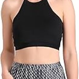 Swimwear Women's Halter Top and Shorts Bathing Suit Set | Removable Pads |-picture-47