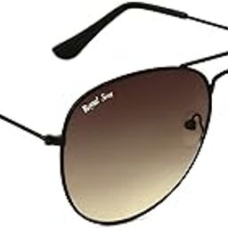 UV Protected Aviator Unisex Sunglasses-image-15