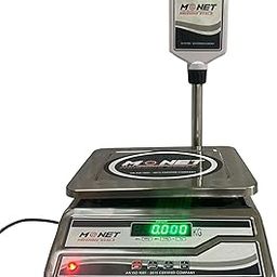 Monet Weighing Scale,40kg Digita, 5g Accuracy | Premium Stainless Steel Platform 11x13 Inch | Dual Display (Front & Back) | High Precision Weight Machine for (Home & Personal)-25