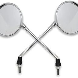 Pure Biking Manual Rear View Mirror Chrome Compatible With RE Classic 350 /500cc Left/Right 2012 To 2020-image-81