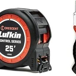 Crescent Lufkin Control Series 25' Tape Measure and Utility Knife Set-image-13