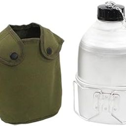 CALANDIS™ Portable Kettle 1L Water Bottle Kit With Green Cloth Bag For Fishing Sturdy | Canteens, Bottles & Flasks | Water Bottles & Hydration | & Hiking | Outdoor Sports-image-45