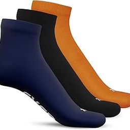 Bamboo Ankle Length Socks for Men & Women | Office, Lounge, Cycling & Running | Seamless, Super Soft, Breathable & Anti-Odor | Pack of 3-image-80