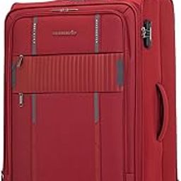 verage Specter 80 cms Red Soft Sided Large Check-in Luggage Trolley Bag for Travel with Expandable & Anti Theft Zipper Suitcase Spinner for Men and Women-picture-20