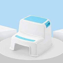 MAPPLE CREATION 2-Step Plastic Step Stool - Versatile High & Low Ladder for Home Use, Ideal for Car Washing & Musical Instruments, Footstool for Adults or Kids, Stepping Stool for Bathroom-image-86