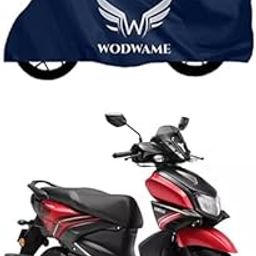 Water Resistant Scooty Body Cover for compitable Yamaha-Ray-ZR-125 Navy Color-picture-14