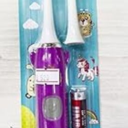 KERA WHITE Battery Powered Soft Bristles Easy To Use Toothbrush with 2 Brush Heads for Kids-picture-14