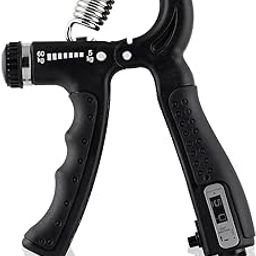 LNT Adjustable Hand Grip Strengthener for Forearm, Finger & Wrist Exercise | Gym & Home Fitness Equipment for Men & Women | Resistance 10 – 60 kg | Portable Muscle Exerciser-25