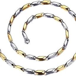 Stylish Gold Chain For Boys Stainless Steel Necklace Silver Chain For Men Mens Jewellery Chains For Men Accessories Jewellery Rice Chain-image-82