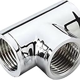 KI 1/2-Inch Brass Chrome Plated CP Tee with Internal Thread - Durable Tee Fitting for Plumbing Projects-31