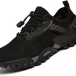 Men's and Women's Lightweight and Flexible Knitted mesh Hiking Shoes Outdoor Sports Hiking Shoes-image-25