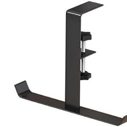 HASTHIP® Under Desk Hook Organizer, No Drill Bag Hanger Under Desk Headset Hanging Hook Organizer, Dual-end Hanger Design, Universal Fit Hanging Hook for Desk, Table, Shelf-11