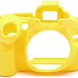 IJJA Camera Silicone body Protective Camera Case Cover Compatible with Nikon D5200 Yellow-image-97