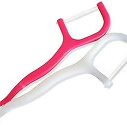 TPJ Mart 40 Dental Floss Picks with Built-in Tongue Cleaner Toothpicks for Daily Oral Use Supports Gum Routine Teeth Surface Cleaning Compact Grip Disposable Fresh Breath Aid-image-86