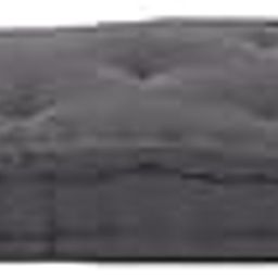 ATOOTFUSION Cotton Tri-fold Floor Mattress, 24x24 to 24x72 Inches, Grey, 3-Piece Quilted Cushion for Guests, Picnic, Tavelling Seating Lounge Mattress-image-85