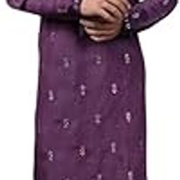 Men's Roman Silk Embroidered and Sequence Full Sleeve Knee Length Casual Kurta for All Occations Like Wedding, Office & Events-image-26