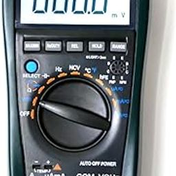 DM 97, HTC HAZARI TECH CONNECT Digital Multimeter 3999 Counts - hFE Test, True RMS, Duty Cycle, Auto Range, 750V AC & 1000V DC Voltage, AC & DC Current-26