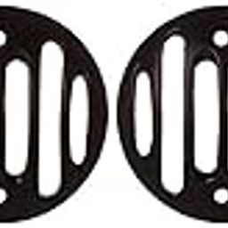 NitroRider Metal Bullet Indicator Light Grill Compatible with Bullet Classic, Standard and Electra 350 & 500 (4 Pcs Indicators Grills, Black-image-28
