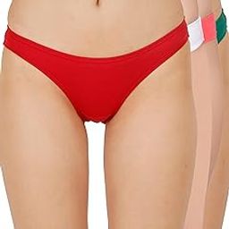 selfcare Women's Cotton Lycra Solid Panties Bikini Briefs Set (Pack of 4) (SN2456-XS)-picture-25