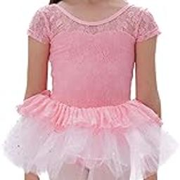 IKAANYA Girls Tutu Dress with Lace - Ideal for Ballet, Dance, Performance, Stage wear, Party, Dress up Ages (3-12)-image-63