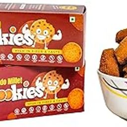 Millet 'n' Minutes Millet Cookies Baking-fresh Delicious Flavor | Gifts Hamper For Friends And Family (Kodo Millet Cookies, Pack Of 1)-image-50