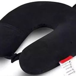 Mahika International Neck Pillow, Car Comfort for Pain Relief, Flights, Car Rides - Car Cushions Supportive Air Pillow for Sleeping & Neck Rest, Travel Essential Car Pillow, Travel Accessory (Black)-picture-21
