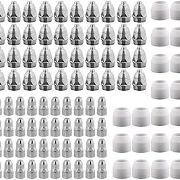 Plasma Cutting Consumables Electrode Tip Cup Consumables for Amico Power APC70HF (30pcs 1.3mm Kit)-image-5