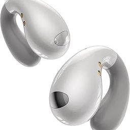 Boytond Ultra Open Ear Earbuds - Ergonomic Clip-On Earbuds, Small Bone Conduction Over-The-Ear Headphones with Waterproof Design, Perfect Running Headphones for Sports and Fitness, Pearl White-image-37