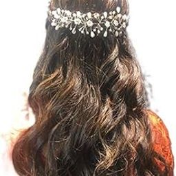 Haveream Hair Accessories for Women Stylish White Pins Artificial Accessories-image-82