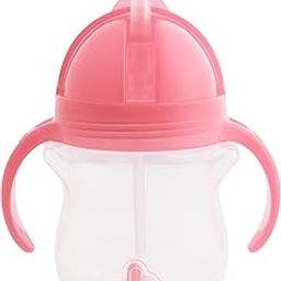 Munchkin Click Lock Weighted Flexi Straw Trainer Cup, Pink, 7 Ounce-picture-10
