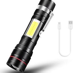 CARE 4 USB Rechargeable Mini pocket Torch Light For Emergency (ZY-520)-image-83