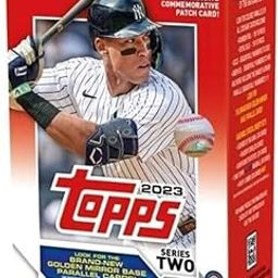 Topps 2023 Series 2 Baseball Value Box - 98 Ungraded Cards - Blue, 6x4 Inches - MLB, Baseball Card-image-42