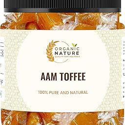 Organic Nature Mango Candy (AAM PAPAD Toffee) 250 Gram Jar Pack-image-24