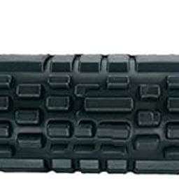 Viva Fitness Therapy Yoga Gym Physio Injury Foam Hard Massage Roller JF-3159 (13 Inch, Black)-image-23