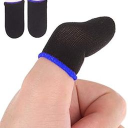 NEWorld Wasp Feelers Finger Sleeves for PUBG Mobile Gaming with Sensitive Touch and Thin Breathable Material (Black) (1 Pair)-16