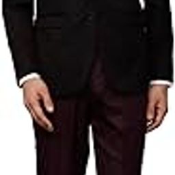 Men's Polyester Blend Four Piece Suit-Dress Set-image-19