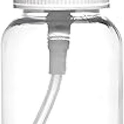 YTM 50ml Clear Plastic Refillable Mini Spray Bottles, Fine Mist Nozzle for Perfume, Attar, Essential Oils, Sanitizer, Lotion, Aromatic Water Liquid Bottle Containers, Pocket-Sized, Transparent-37