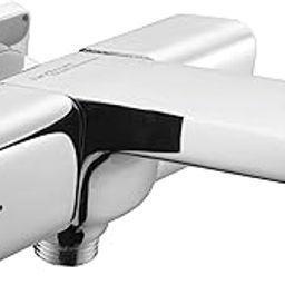 Hindware Italian Collection F530004CP Starc 2-Way Bib Cock with Wall Flange, Brass with Chrome Finish-image-73