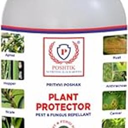 Poshtik Plant Protector Pest And Fungus Repellant Soil And Crop Protector Botanical Liquid Concentrate-22