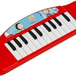 CANOSSE Musical Instrument Baby Piano for Kids | Battery Operated Portable Electronic Piano Keyboard for Toddlers (Red)-image-59